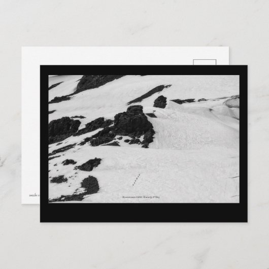 Bergsteiger Postkarte (Vorne/Hinten)