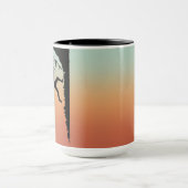 Bergsteiger Rock Climbing Custom  Tasse (Zentrum)