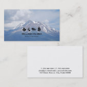Bergsteiger Visitenkarte (Vorne/Hinten)