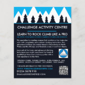 Bergsteiger, Wandern und Klettern, Erlebnis-Flyer Flyer (Vorne)