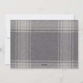 Bergsteiger | Weihnachts-Foto Feiertagskarte (Rückseite)