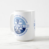 Bergsteigerei (Endure) Kaffeetasse (Vorderseite Links)