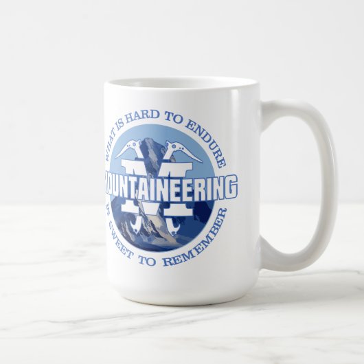 Bergsteigerei (Endure) Kaffeetasse (Rechts)