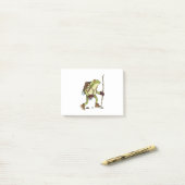 Bergsteigerfrosch Post-it Klebezettel (Auf Schreibtisch)