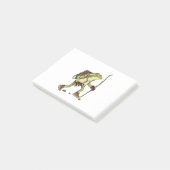Bergsteigerfrosch Post-it Klebezettel (angewinkelt)