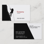 Bergsteigerkarte Visitenkarte (Vorne/Hinten)