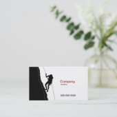 Bergsteigerkarte Visitenkarte (Stehend Vorderseite)