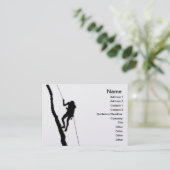 Bergsteigerkarte Visitenkarte (Stehend Vorderseite)