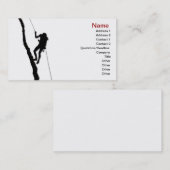 Bergsteigerkarte Visitenkarte (Vorne/Hinten)