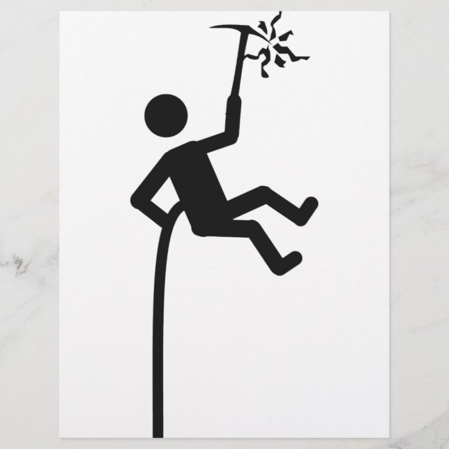 Bergsteigesymbol (Vorderseite)