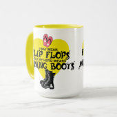 BERGSTIEFEL TASSE (Vorderseite Links)
