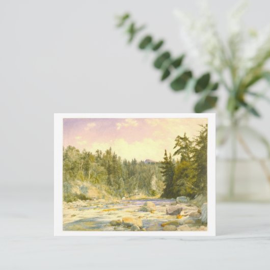 Bergstrahmalerei Postkarte (Stehend Vorderseite)