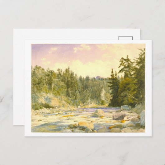 Bergstrahmalerei Postkarte (Vorne/Hinten)