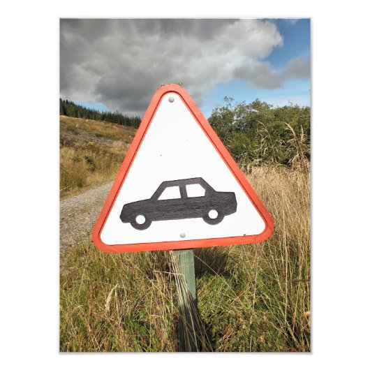 BERGSTRASSE FOTODRUCK (Vorne)