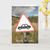 BERGSTRASSE KARTE (Gelbe Blume)