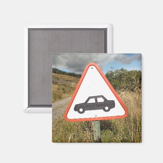 BERGSTRASSE MAGNET (Vorderseite/Rückseite)