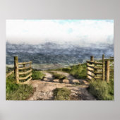 BERGSTRASSE POSTER (Vorne)