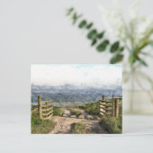 BERGSTRASSE POSTKARTE (Stehend Vorderseite)