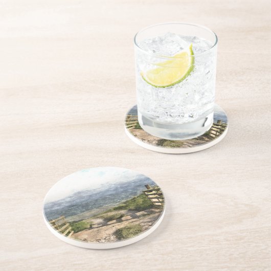 BERGSTRASSE SANDSTEIN UNTERSETZER (Seite)