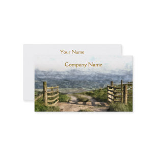 BERGSTRASSE VISITENKARTE