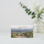 BERGSTRASSE VISITENKARTE (Stehend Vorderseite)