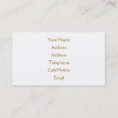 BERGSTRASSE VISITENKARTE (Rückseite)