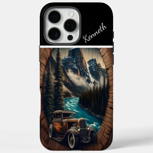 Bergstraßen-Tour Case-Mate iPhone Hülle (Rückseite)