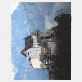 BERGSTÜCK FLEECEDECKE (Vorderseite)