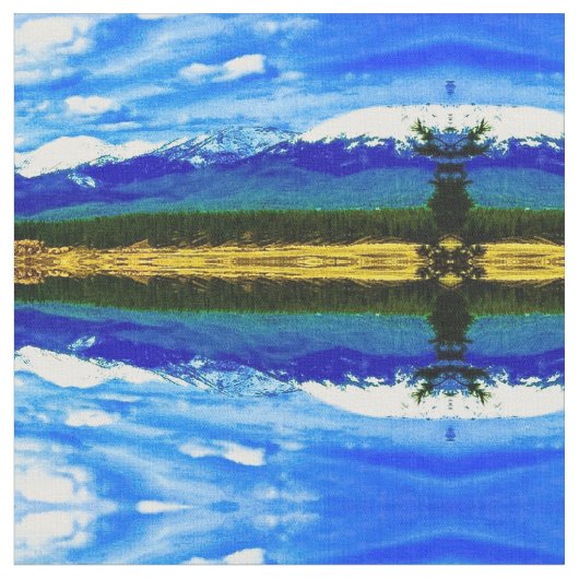 Bergsturz Stoff (Nahaufnahme)