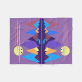 Bergszene #2 fleecedecke (Vorderseite (Horizontal))