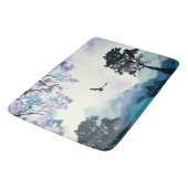 Bergszene Badematte (Schrägansicht)