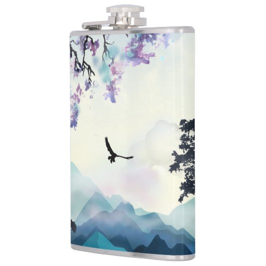 Bergszene Flachmann (Links)