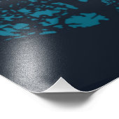 Bergszene Fotodruck (Ecke)