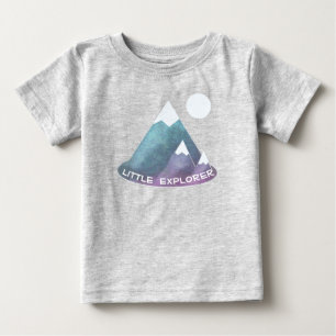 Bergszene Little Explorer Baby T-shirt