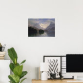 Bergszene Poster (Heimbüro)