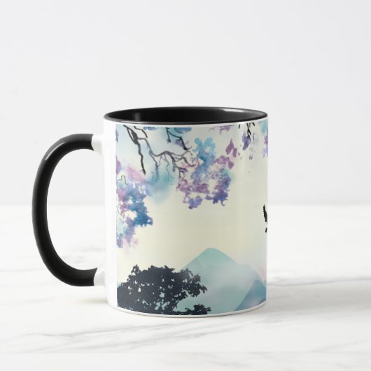 Bergszene Tasse (Links)
