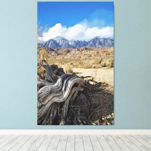 Bergtage Leinwanddruck (Insitu (Holzboden))