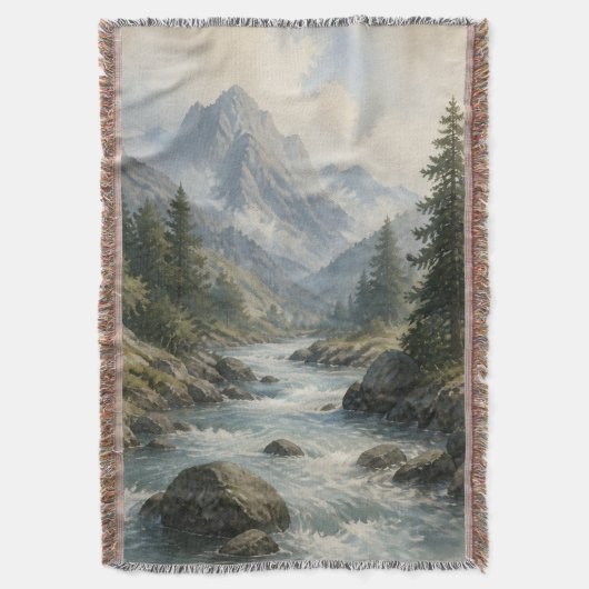 Bergtal Decke (Vorderseite Vertikal)