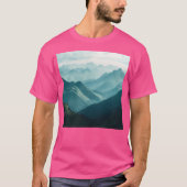 Bergtal Landschaft Bergwelt Bergsee-Zauber im Val T-Shirt (Vorderseite)