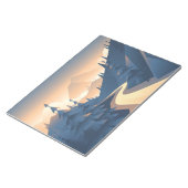 Bergtal Landschaft Notizblock (angewinkelt)