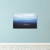 Bergtal Leinwanddruck (Insitu (Holzboden))