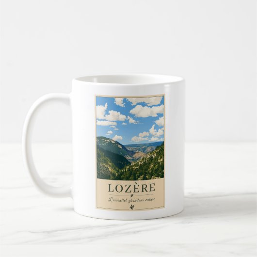 Bergtal Panorama Kaffeetasse (Links)