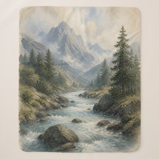 Bergtal Sherpadecke