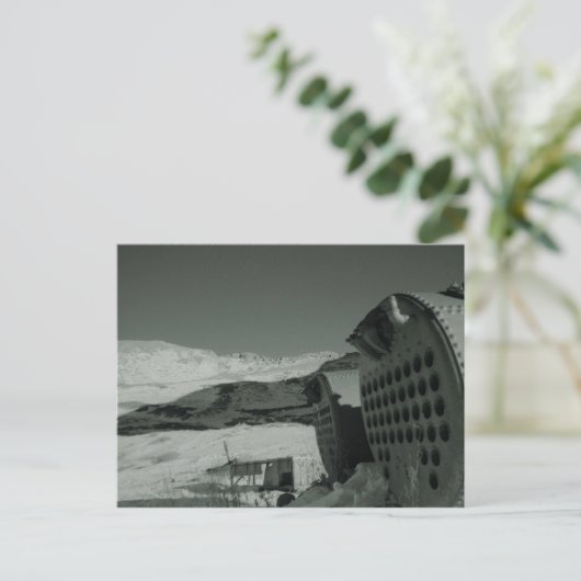 Bergtank1 Postkarte (Stehend Vorderseite)