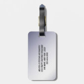 Bergteich Gepäckanhänger (Rückseite vertikal)