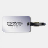 Bergteich Gepäckanhänger (Rückseite horizontal)