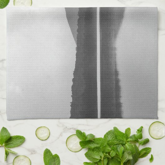Bergteich Küchentuch (Gefaltet)