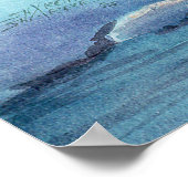 BERGTIPIS VON SHARON SHARPE POSTER (Ecke)