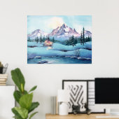 BERGTIPIS VON SHARON SHARPE POSTER (Heimbüro)