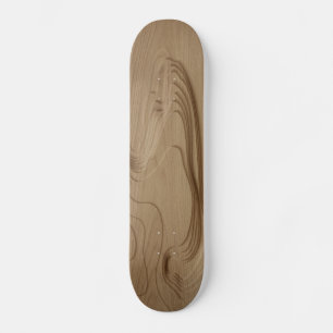 Bergtopografie Skateboard